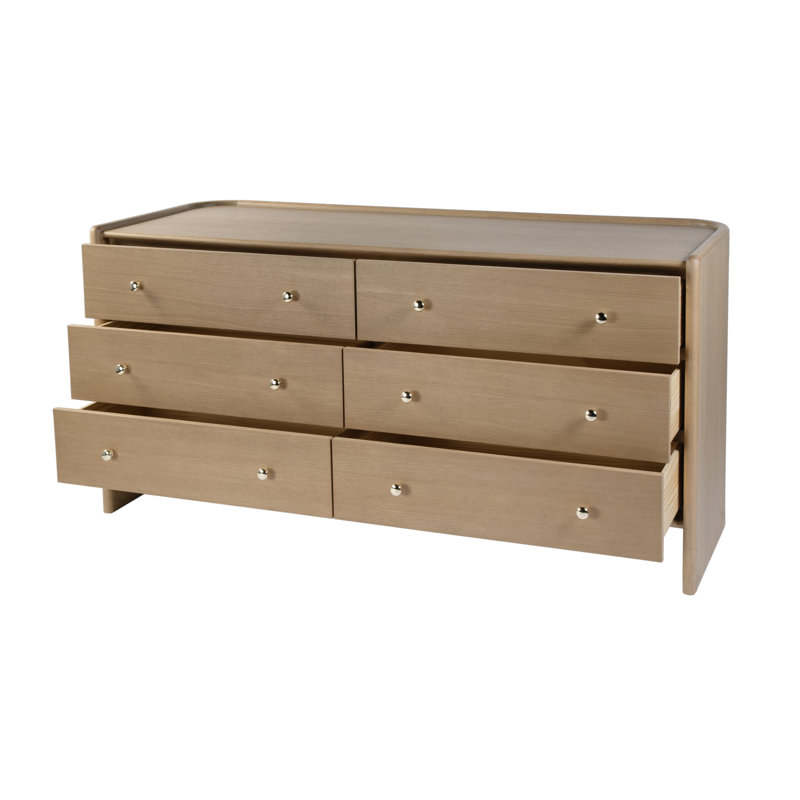 Commode 6 tiroirs Mallory