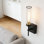 Ensemble de 2 appliques murales rechargeables sans fil, à DEL, à intensité variable, avec télécommande, lampe murale moderne à pile avec fixation haut / bas pour salle de bain de chambre à coucher