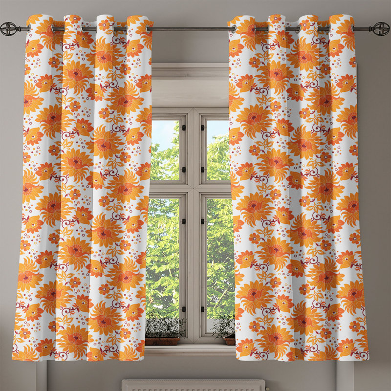 Sateen Blackout Curtains / Drapes Pair, 50" W x 63" L