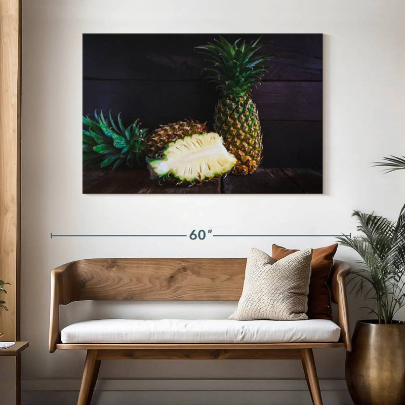 Yarlin Delicious Pineapple, 32" H x 48" W