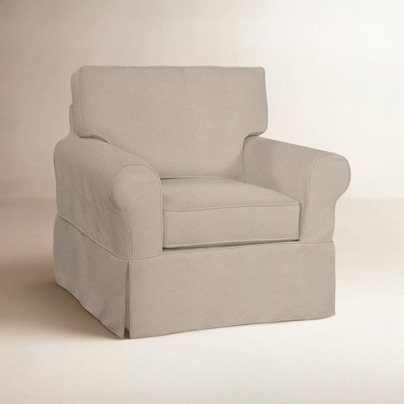Bedford Accent Chair, Eggshell Crypton Performance; 0884-93