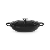 Le Creuset Enameled Cast Iron Signature Oblong Dutch Oven With Lid, 3.75 Qt. - Sea Salt