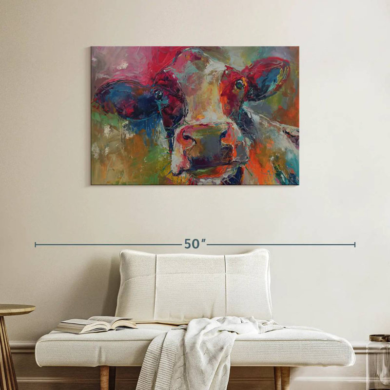 Cow VIII, 26" H x 39" W