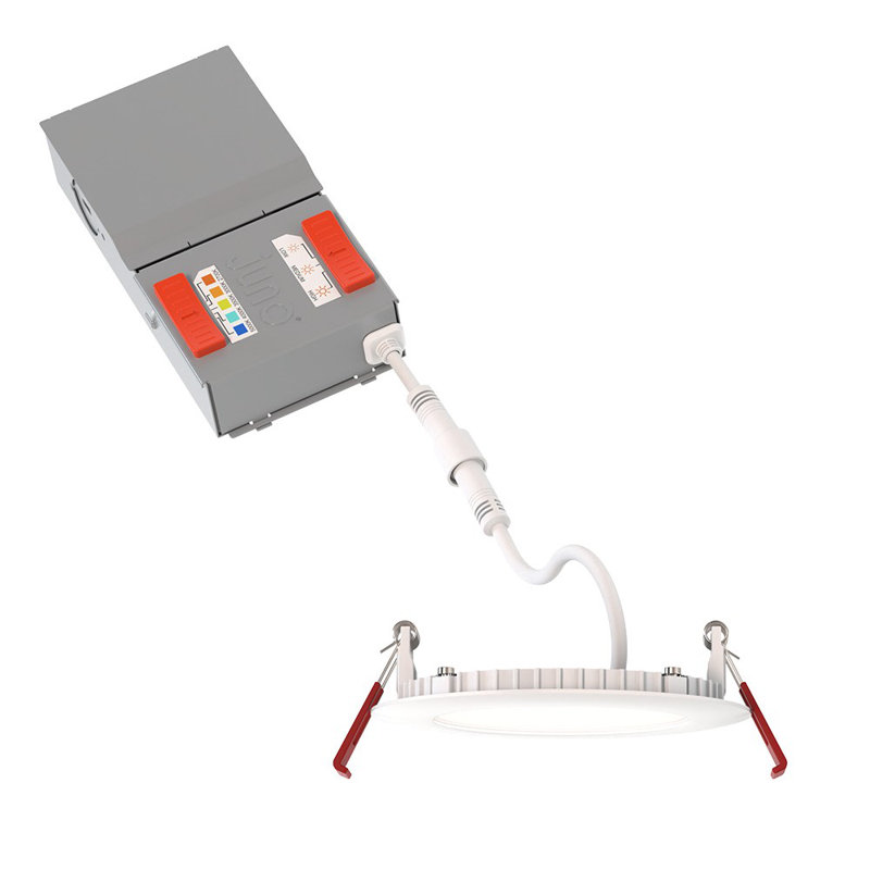 4 luminaires encastrés