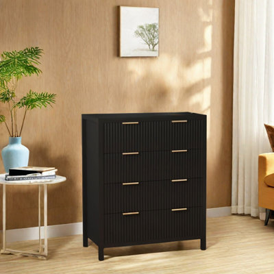 Chest Of Dresser, 4 Drawer Dresser by Ebern Designs