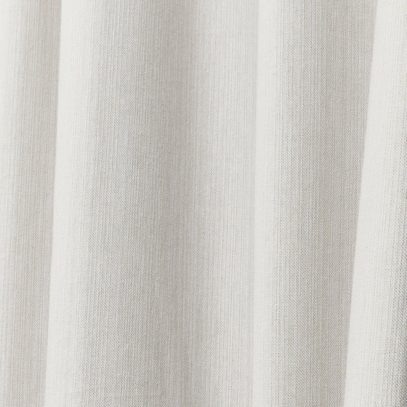 Lauren Ralph Lauren Sallie Blackout Heavy Cotton/Linen Blend with Lining Back Tab/Rod Pocket Curtain, Snowflake, 54" x 63"
