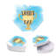 Boîte-cadeau en forme de cœur pour la fête des pères avec couvercle, World's Best Dad, boîte de cœur réutilisable, paquet de 1