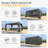 16 Ft. W x 12 Ft. D Aluminum with Louvered Roof
