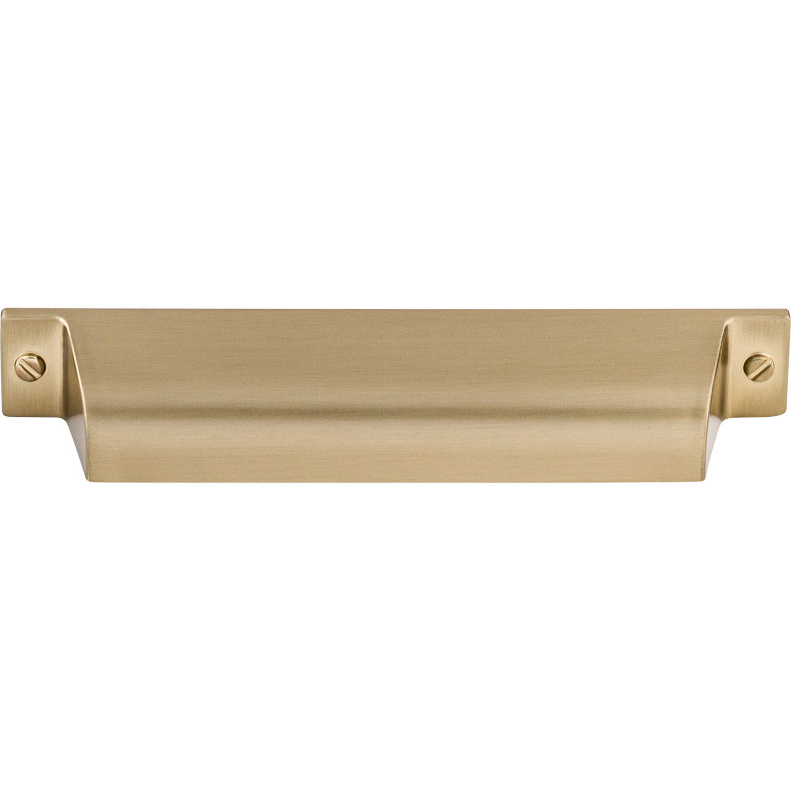 Channing Cup Bin Cabinet Pull, Honey Bronze, 5" Center to Center
