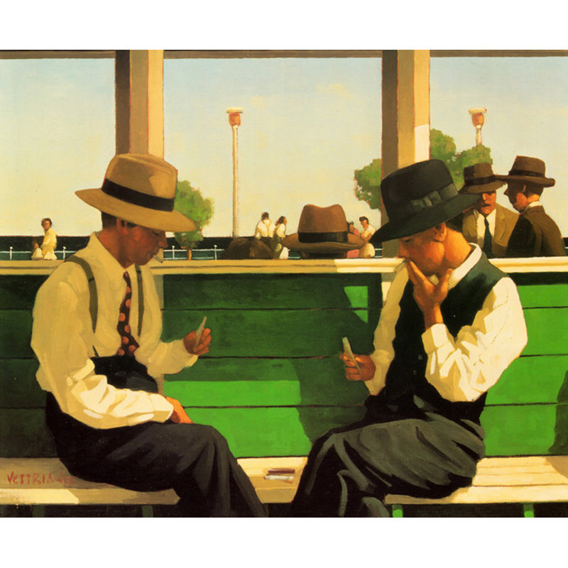 The Duellists, 20" H x 24" W
