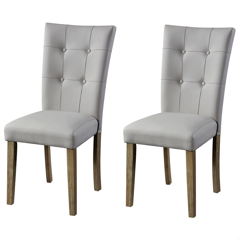Tufted Back Side Chairs (Set Of 2)
