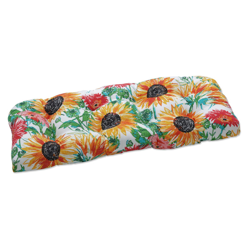 Coussin de siège intérieur / extérieur Andersonburg Sunflowers Sunburst