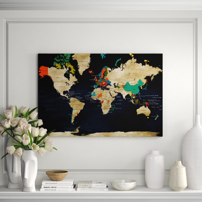 Gilt Projection II Print by Zoey Riley, Knife Gel, 36" H x 54" W