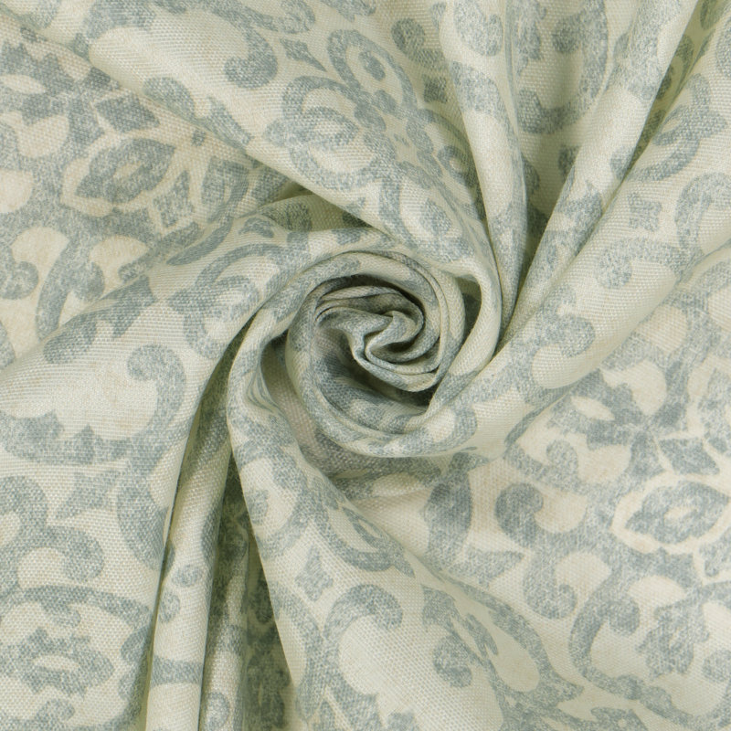 Aleigh Sheer Curtain Pair, Spa, 28"W x 63"L