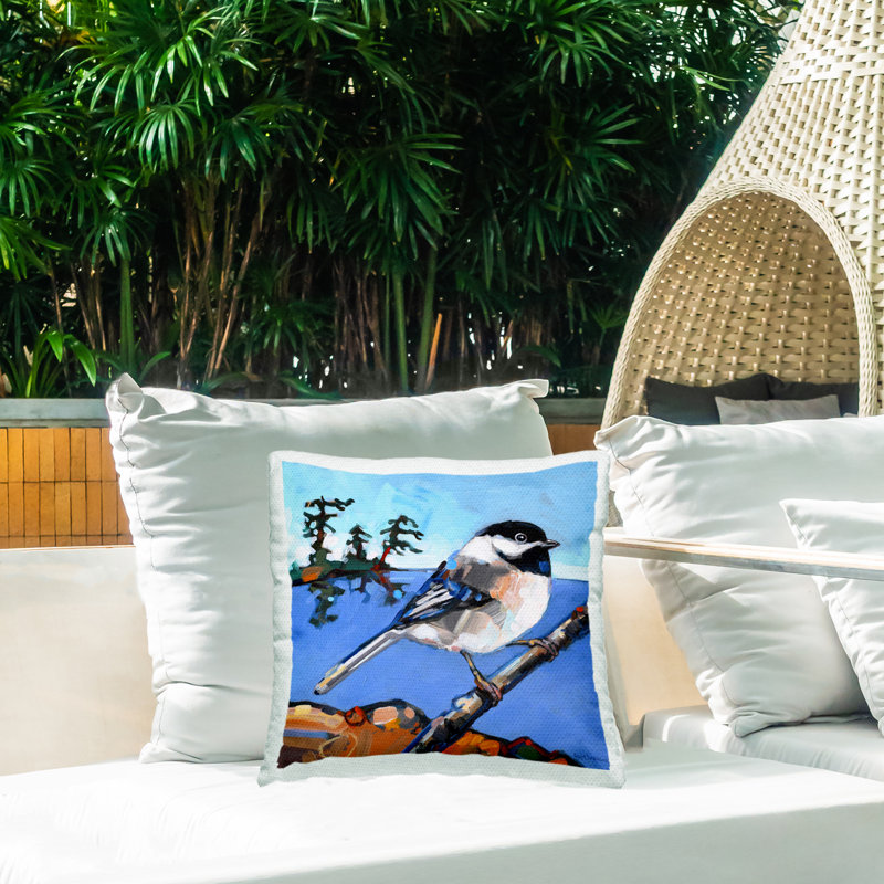 Coussin extérieur Stupell Industries Swallow Bird