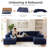 Boneless Corduroy Cloud Modular Couch,4-in-1 Flexible Combination Sectional Sofa-1208846018-1229887467