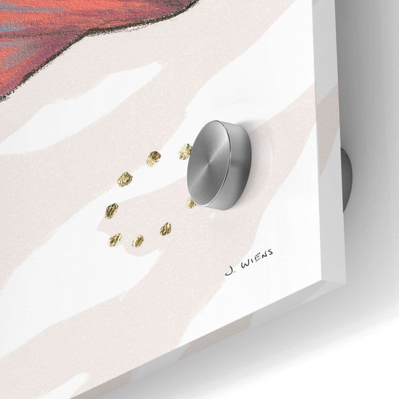 «Shimmering Shells 1» par James Wiens, art mural en verre acrylique, H 24 po x l 24 po