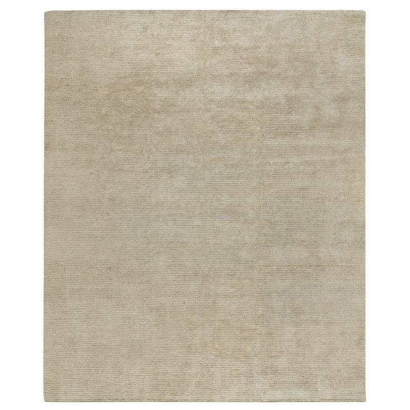Pure Textures Hand Knotted Area Rug, Rectangle 3' x 5'