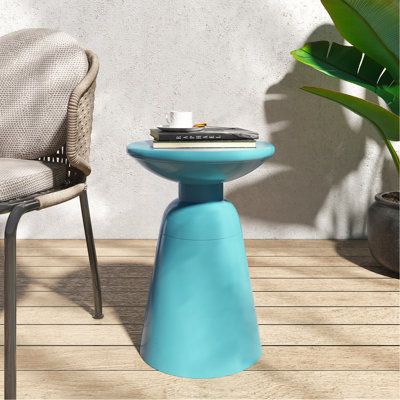 Table de bout d'extérieur en métal - Grand