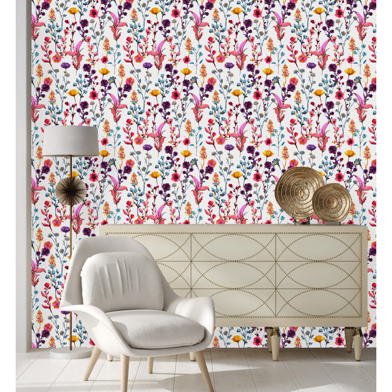 Carreau de papier peint l 25 po, L 2,09 pi x L 10,42 pi