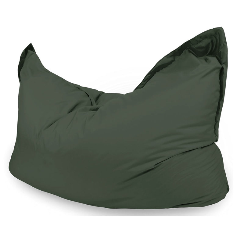 Athis Outdoor Friendly Bean Bag Chair, Olive