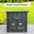 Steel Outdoor Storage Deck Box Waterproof,Large Patio Storage Bin-99011405-99011406
