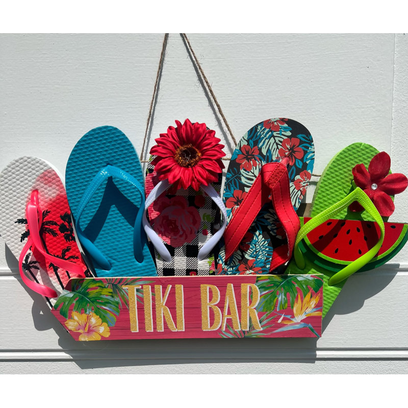 Couronne de plage Tiki Time