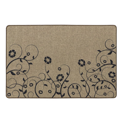 Floral Indoor Doormat