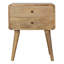 Hazra 17.72'' W Solid Wood Nightstand-1324117825
