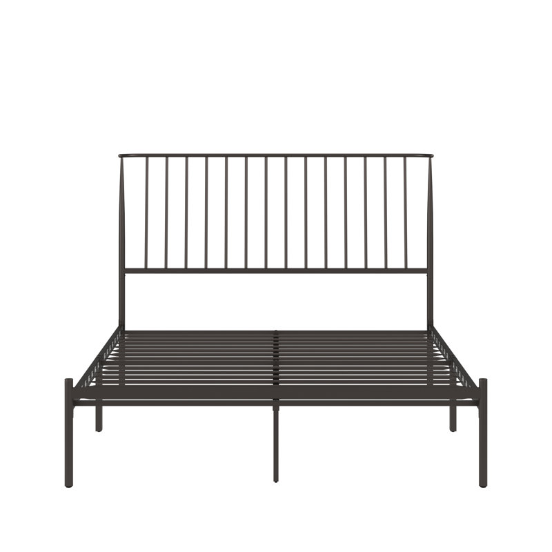 Aynsley Metal Standard Bed, Queen, Dark Bronze
