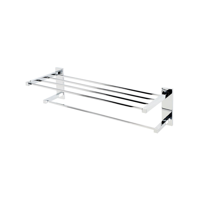 Contemporary II Wall Shelf, Polished Chrome