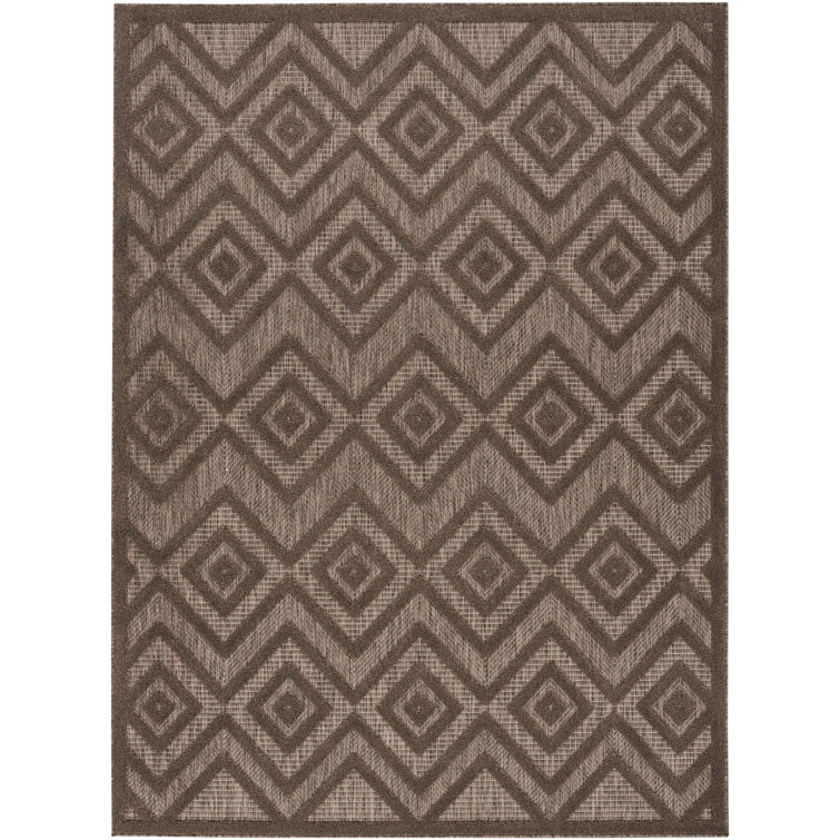 Laesha Geometric Indoor/Outdoor Area Rug