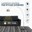 Lampe sur pied arquée 75,6 po Eckehard-973476220