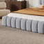 Tête de lit tapissier en velours pour lit double avec cadre de lit pour grand lit, sans sommier tapissier, bleu clair-468801847