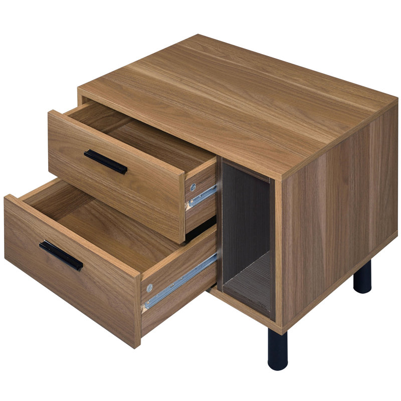 2-Drawer Nightstand