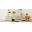 Lit plateforme simple tapissier avec lit gigogne et 3 tiroirs, tissu de lin, beige-604987505