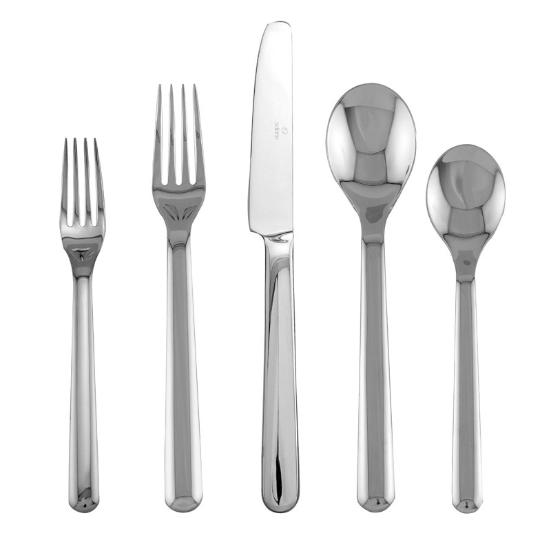 Latitude Run® Micol Stainless Steel Flatware Set - Service for 4