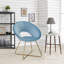 Fauteuil d'appoint moderne 28,35 po Vanezza-762033382-762033407
