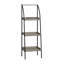 Bibliothèque Marcia, bibliothèque, étagère, d'angle, 3 niveaux, H 48 po, bureau, chambre à coucher, métal, stratifié-94949111