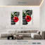 Hardie, rose rouge sur piano-108530040