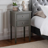 Joanna Solid Wood 2 - Drawer End Table