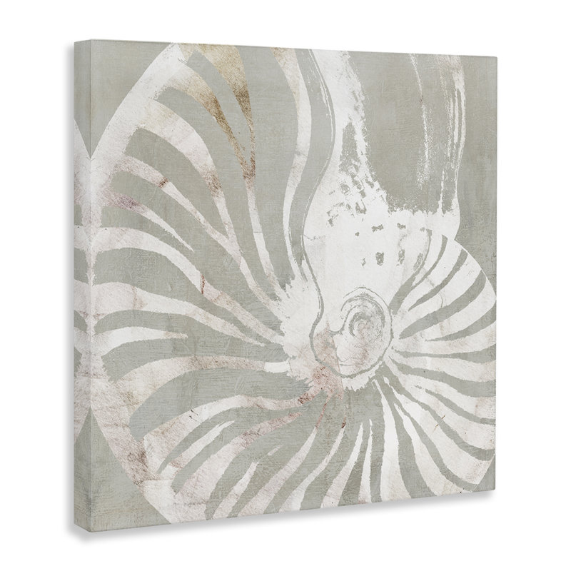 «Beige Nautilus» par Carol Robinson, H 24 po x l 24 po