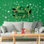 Elegant with Metalic Snowflakes Christmas Wall Sticker-1797349132