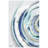 Fantasy Shell II Washable Geometric Area Rug, Power-loomed, Softness with Non-Slipping Backing