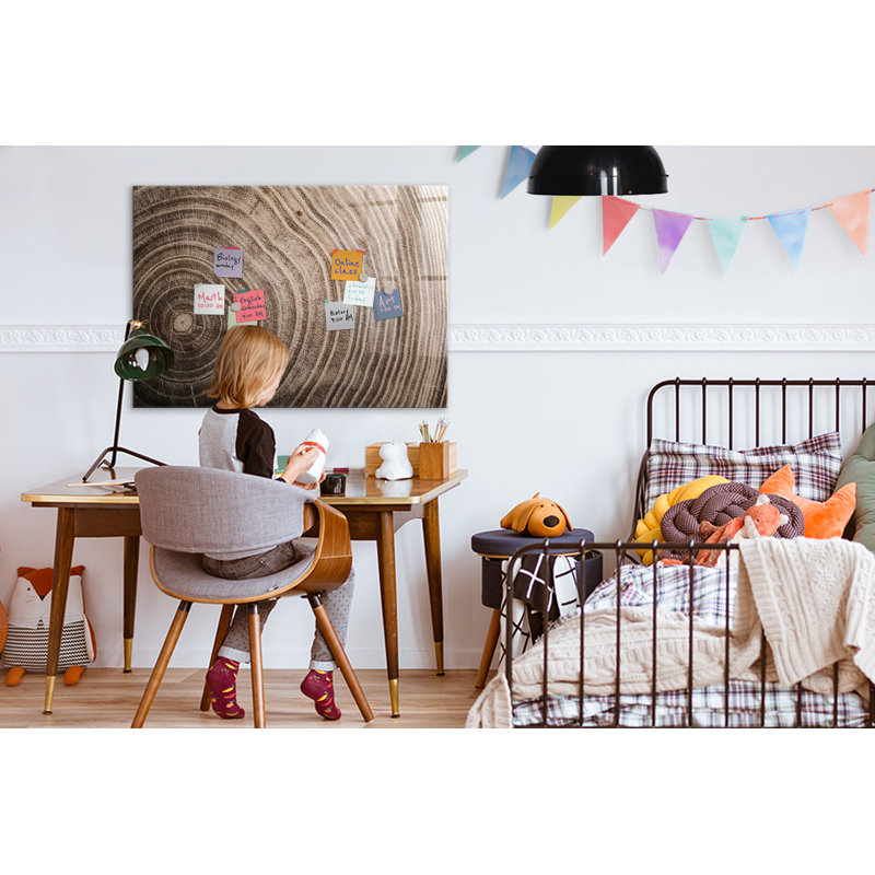 Magnetic Glass Photo Memo Board