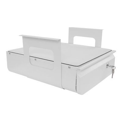Under Desk Pull-Out Lockable Drawer 29.21*36.32Cm/11.5*14.3In((L*W)