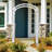 Mimose 47“ W x 19" D Solid Wood Garden Arches Arbor Arch-20647939