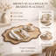 Scalloped Jute Braided Placemat - Natural Finish, 51 × 36 cm-288759345