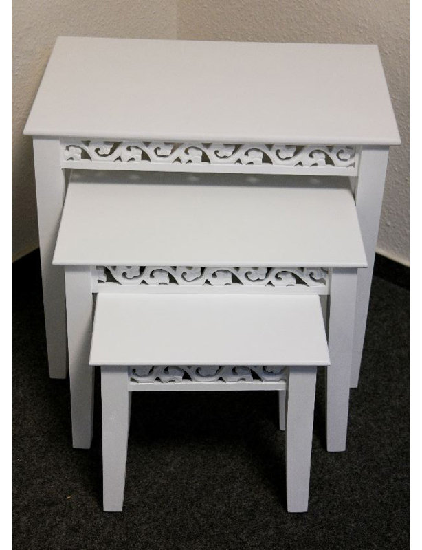 Romantik 3 Nesting Tables