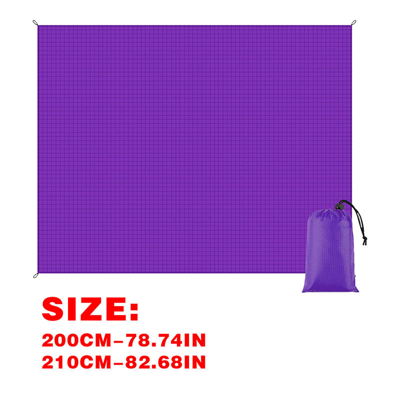  Tapis de camping parent-enfant pour l'extérieur, Purple